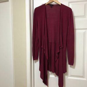 Torrid Size 0 (12) Cranberry Red Cardigan